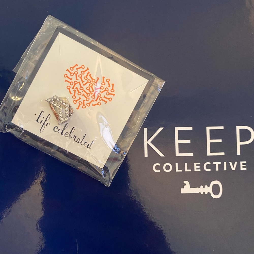 Keep collective Chevron charm